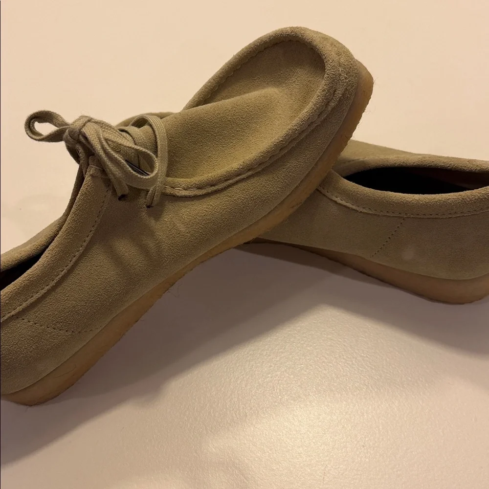 Clark’s Originals Wallabee Suede Moccasin Shoes Sz 11. NWOB. Box31
